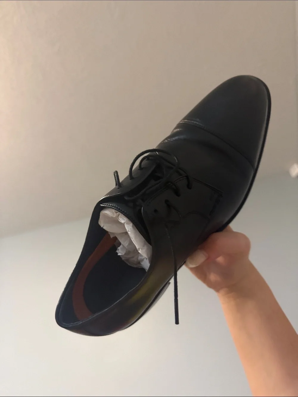 Cole Haan polished black